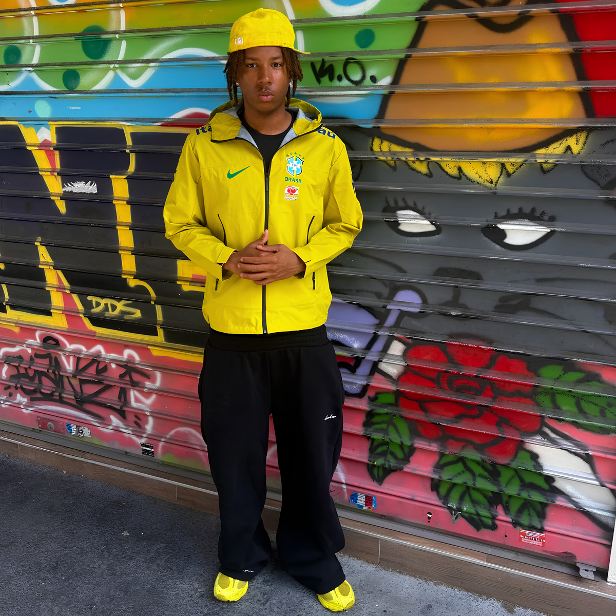 Veste Imperméable du Brésil - Jaune