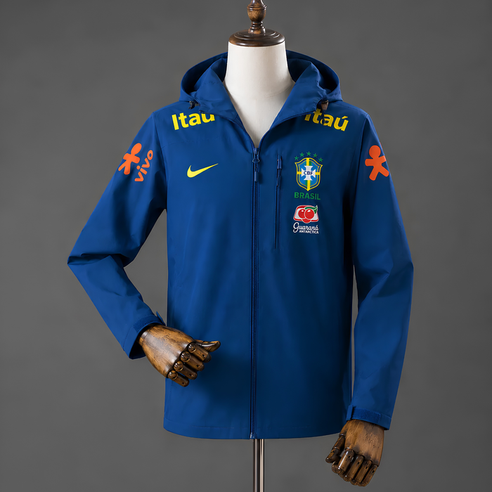 Veste Imperméable du Brésil - Bleue